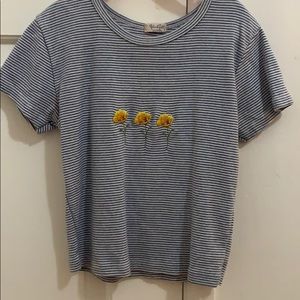 Brandy Melville/ John galt flower striped top